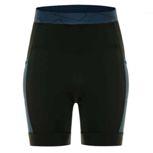 S2851-F14 מכנס רכיבה קצר גברים עם כיסים בצד – כחול