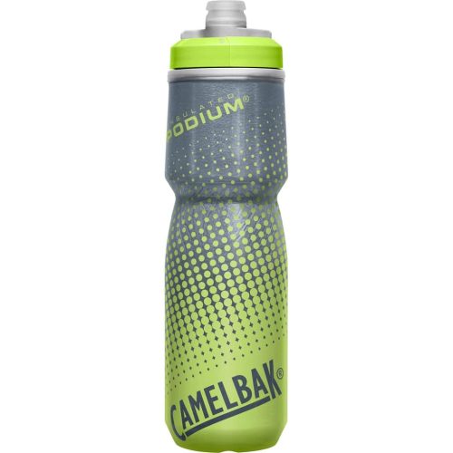 Camelbak Podium Chill 710ML – בקבוק מבודד עם פיה נסגרת – מנוקד צהוב