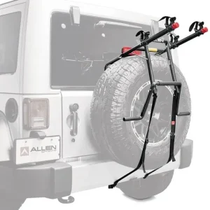ALLEN SPORTS מנשא אחורי על גלגל תלוי מאחור ל- 2 זוגות אופניים