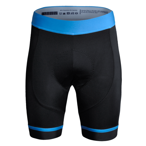 S2848-B14 מכנס רכיבה קצר גברים – כחול
