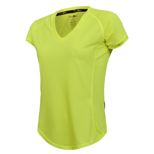 RNJ688-K חולצת ריצה לילדות – צהוב