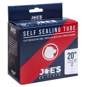 Joe's No-Flat פנימית "20 ונטיל אוטו עם חומר אטימה לבן