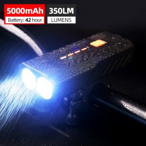 LED BICYCLE LAMP LUM 350 פנס + מטען לפלאפון