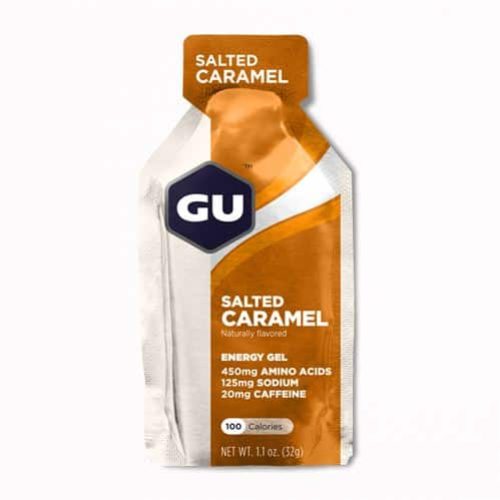 GU Gel Salted Caramel ג’ל אנרגיה – קרמל מלוח