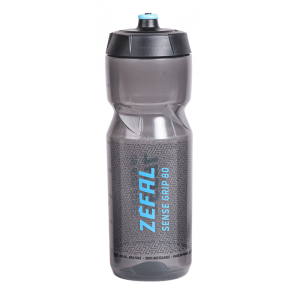 בקבוק 800מל ZEFAL SENSE GRIP 80 – שקוף כיתוב כחול