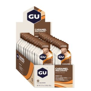 GU 24 GEL Caramel Macchiato מארז 24 ג'לים - קרמל מקיאטו