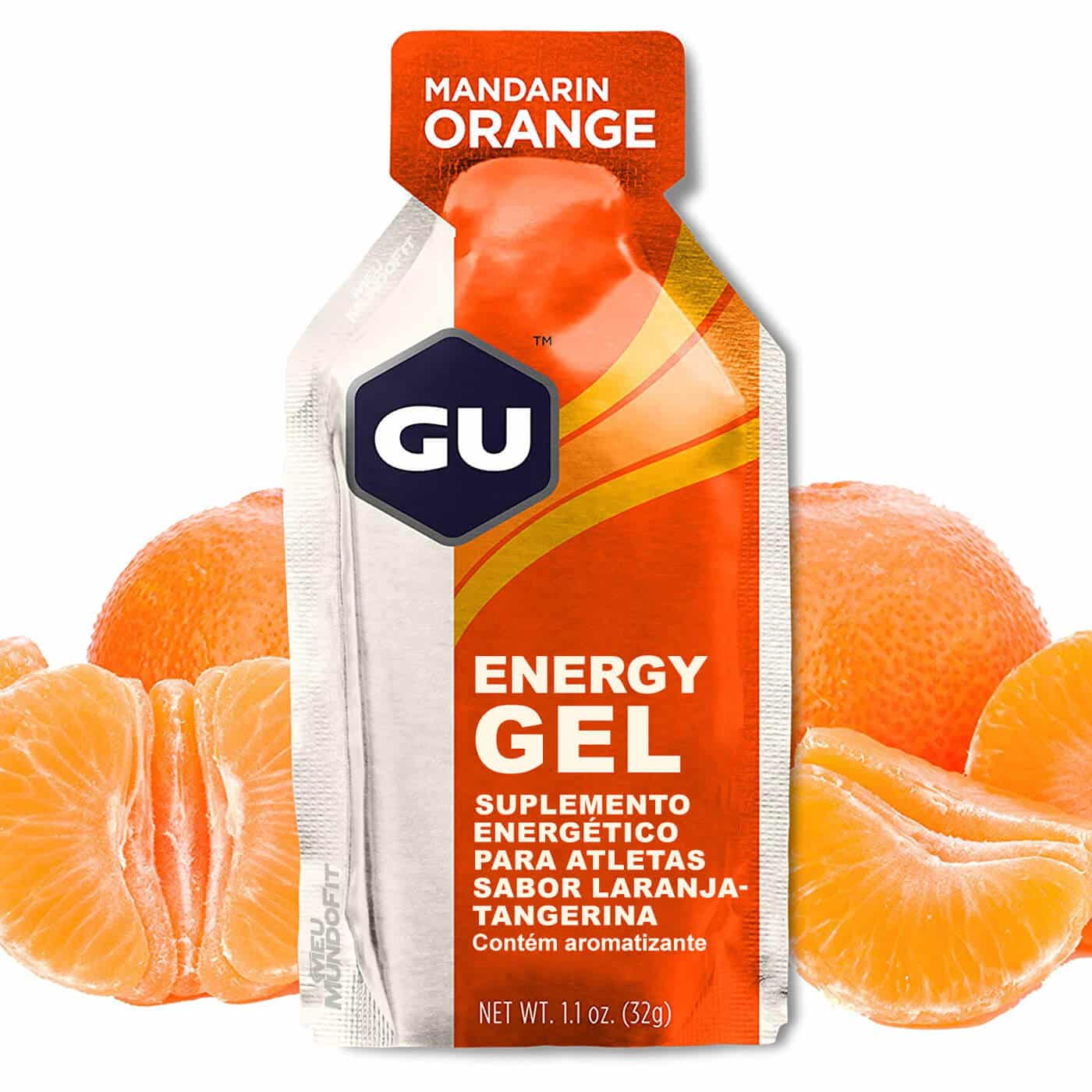 GU 24 Gel Mandarin Orange מארז 24 ג'לים - תפוז מנדרינה - Funkier - חנות  המפעל לבגדי רכיבה, הנעלה ומוצרים נלווים לאופניים %