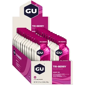 GU 24 Gel Tri-Berry מארז 24 ג'לים - פירות יער