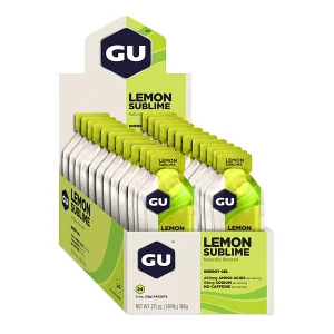 GU 24 Gel Lemon Sublime מארז 24 ג'לים - לימון