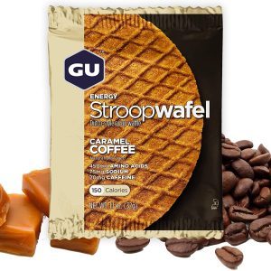 GU Stroopwafel Caramel Coffee וופל אנרגיה ממולא - קרמל וקפה