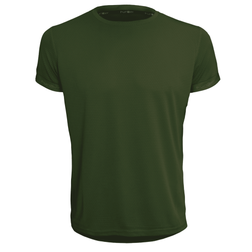 RNJ-655 חולצת ריצה – ירוק כהה 1 ב- 69 ₪ / 2 ב- ₪120 / 3 ב- ₪150