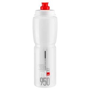 Elite Jet 950ML בקבוק שתיה מתכלה - שקוף
