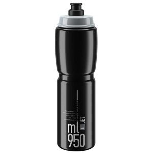 Elite Jet 950ML בקבוק שתיה מתכלה - שחור