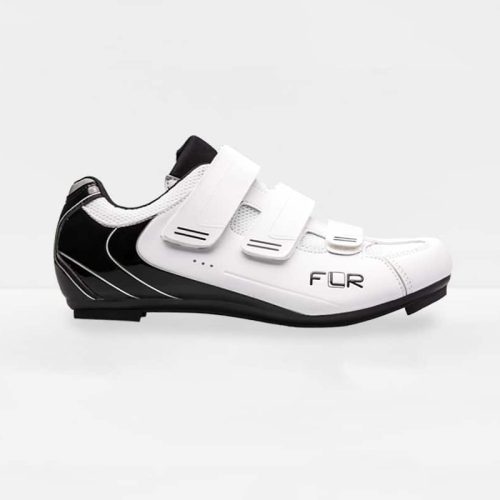 FLR דגם F35 – נעל רכיבה לכביש – לבן שחור