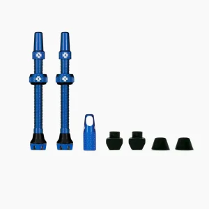 Muc-Off 2 Tubeless Presta Valve זוג ונטילים פרסטה לטיובלס - כחול