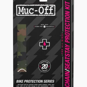 Muc-Off Chainstay Protection Kit מדבקות הגנה למשולש אחורי - צבאי