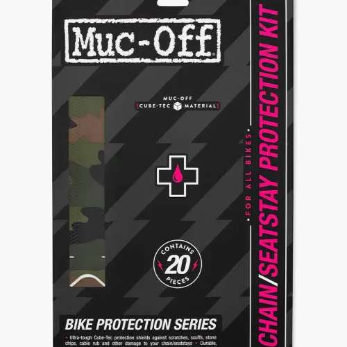 Muc-Off Chainstay Protection Kit מדבקות הגנה למשולש אחורי – צבאי