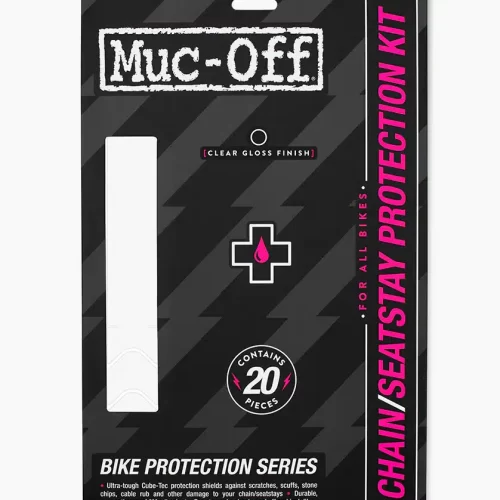 Muc-Off Chainstay Protection Kit מדבקות הגנה למשולש אחורי – שקוף