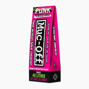 Muc-Off Punk Powder Bike Cleaner (4 Pack) ערכת 4 שקיות אבקה לניקוי אופניים