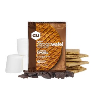 GU Stroopwafel Campfire S’mores וופל אנרגיה ממולא - מרשמלו שרוף
