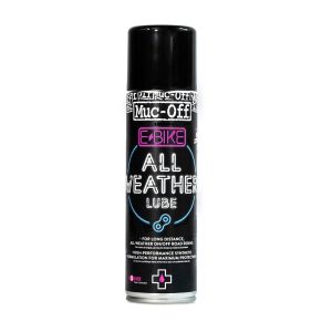 Muc-Off eBike All Weather Chain Lube שמן התזה לכל מזג אוויר לאופניים חשמליים - 250מל'